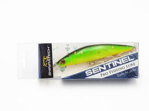 Sentinel Lure Dual Hook - Green Gray