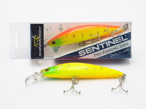 Sentinel Lure Dual Hook - Red Yellow