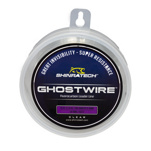 Shinratech Ghostwire Fluorocarbon Leader Line - 25lb 50yard spool