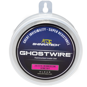 Shinratech Ghostwire Fluorocarbon Leader Line - 6lb 50yard spool